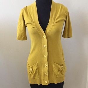 Tabitha shell seeker cardigan (Anthropologie)